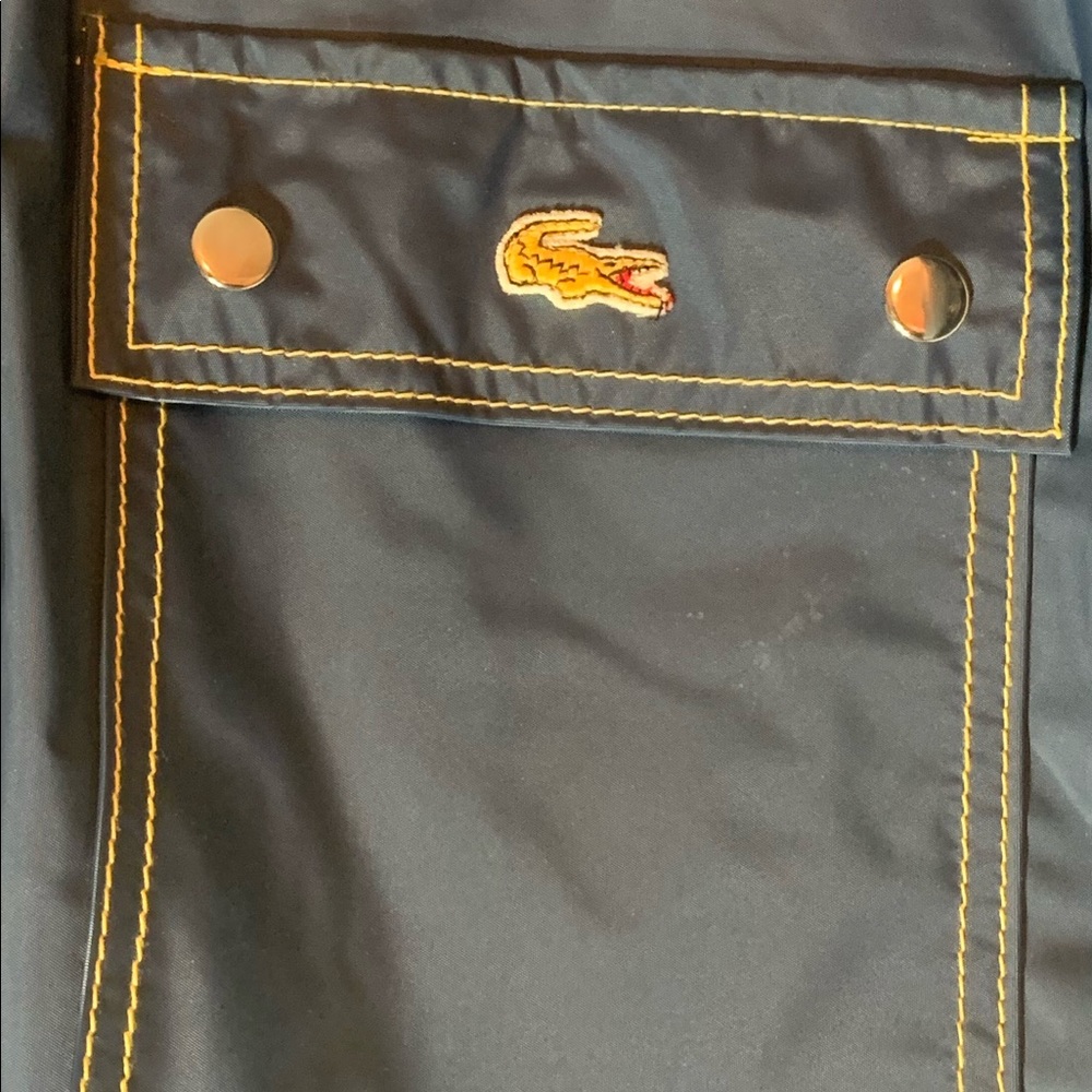 Reversible Vintage IZOD LaCoaste Rain jacket